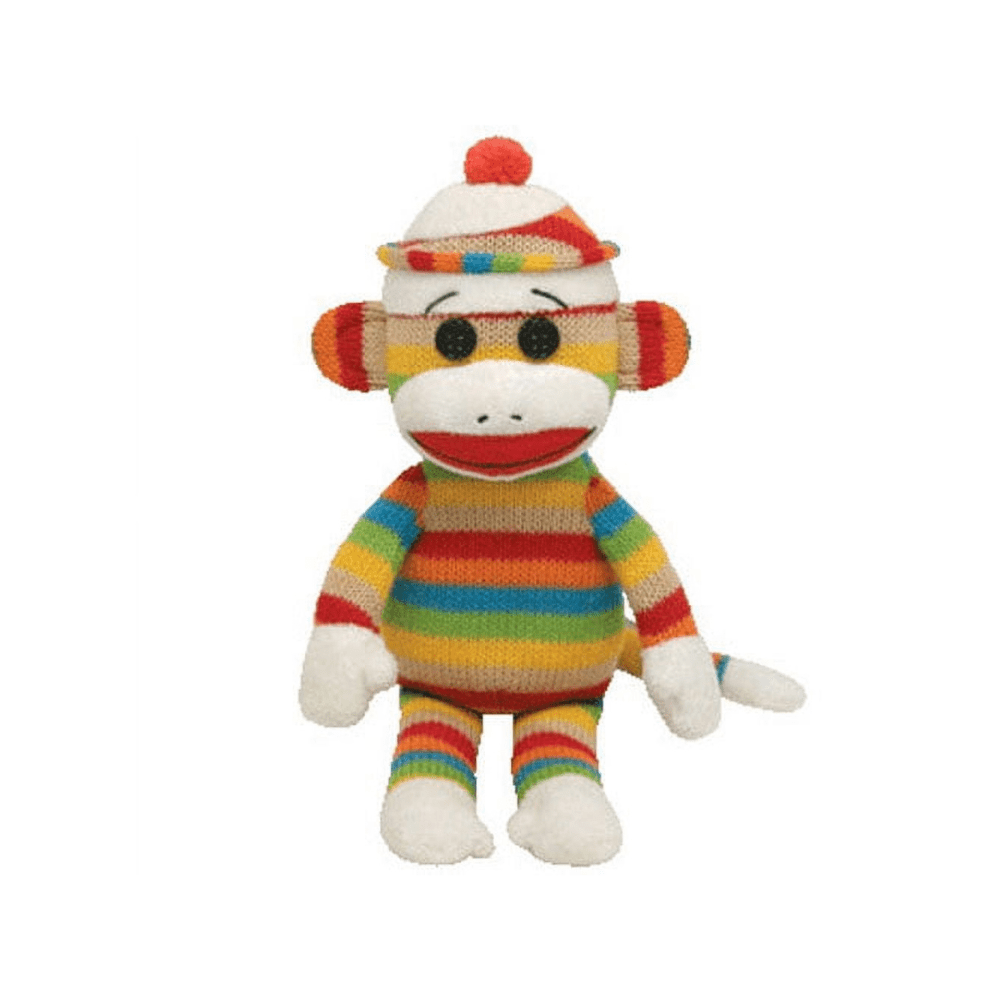 Beanie Baby Socks The Sock Monkey - TY - The Toy Store