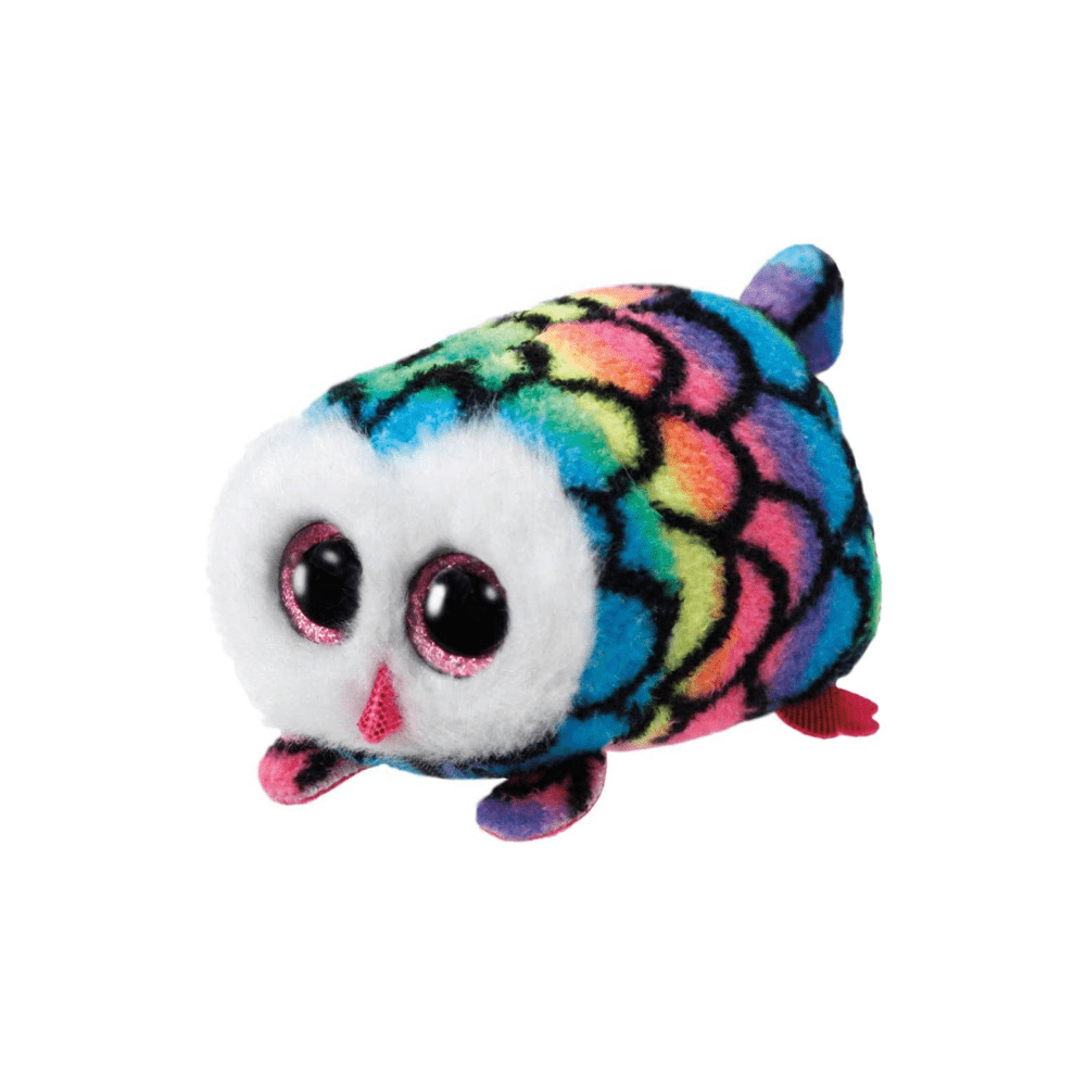 Owl Hootie Multi S4 5cm - TY - The Toy Store