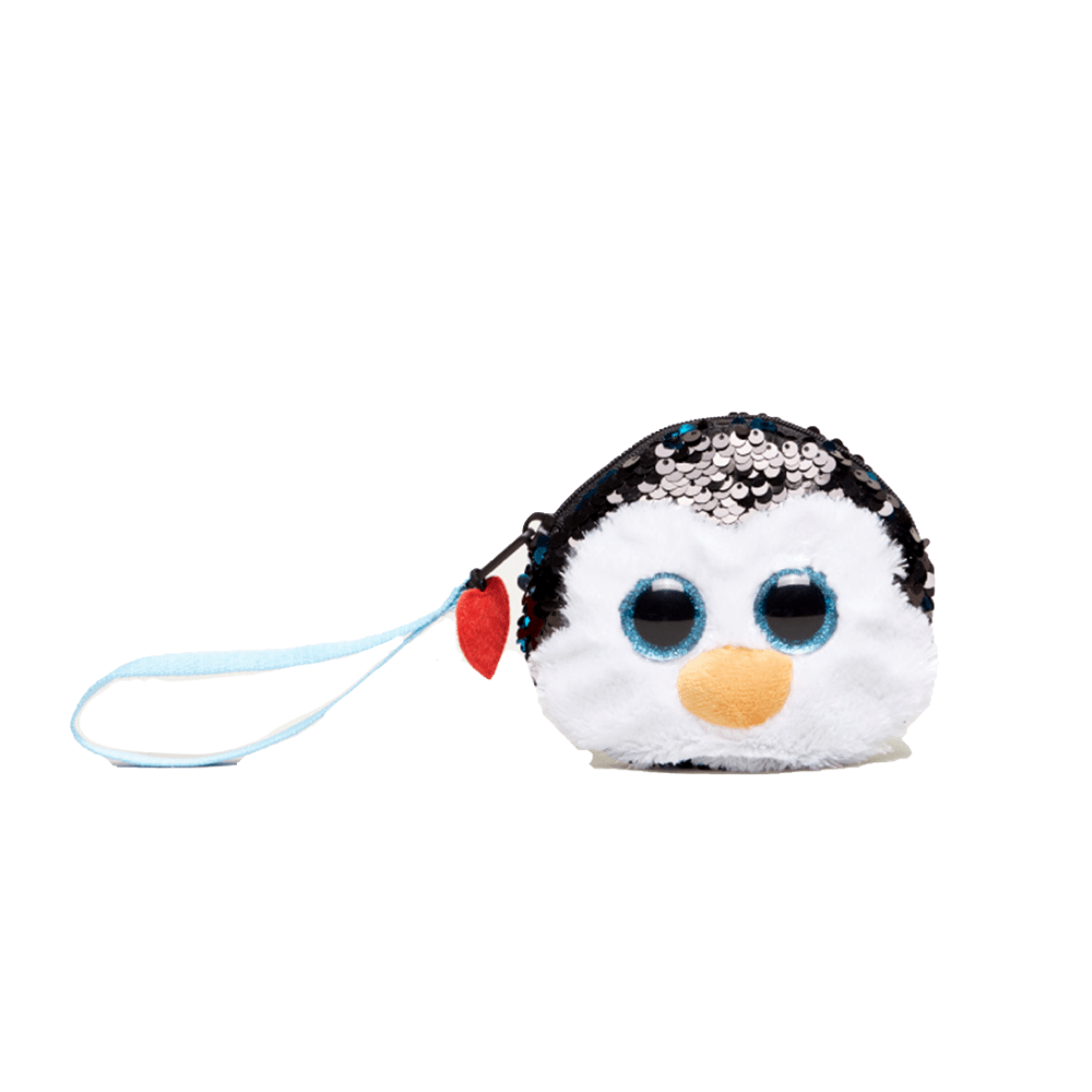 Sequin Penguin Wrislet Purse - TY - The Toy Store