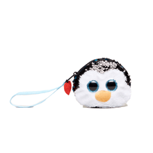 Sequin Penguin Wrislet Purse - TY - The Toy Store