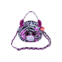 Sequin Zebra Zoey Purse - TY - The Toy Store