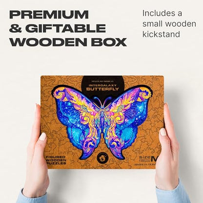 Intergalaxy Butterfly Puzzle - Unidragon - Meduim - The Toy Store