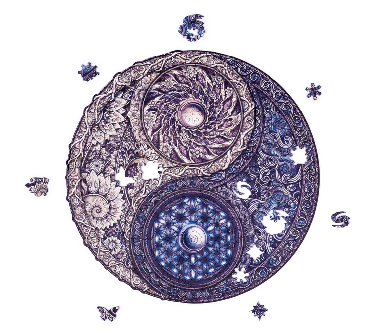 Mandala Overarching Opposites 200 - Pcs - Unidragon - Meduim - The Toy Store