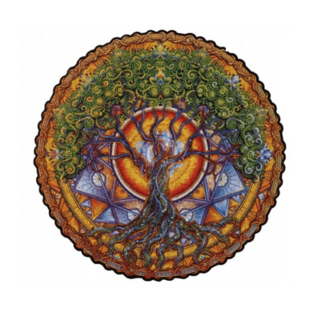Mandala Tree of Life 200 - Pc Puzzle - Unidragon - Meduim - The Toy Store