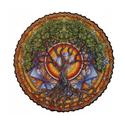 Mandala Tree of Life 200 - Pc Puzzle - Unidragon - Meduim - The Toy Store