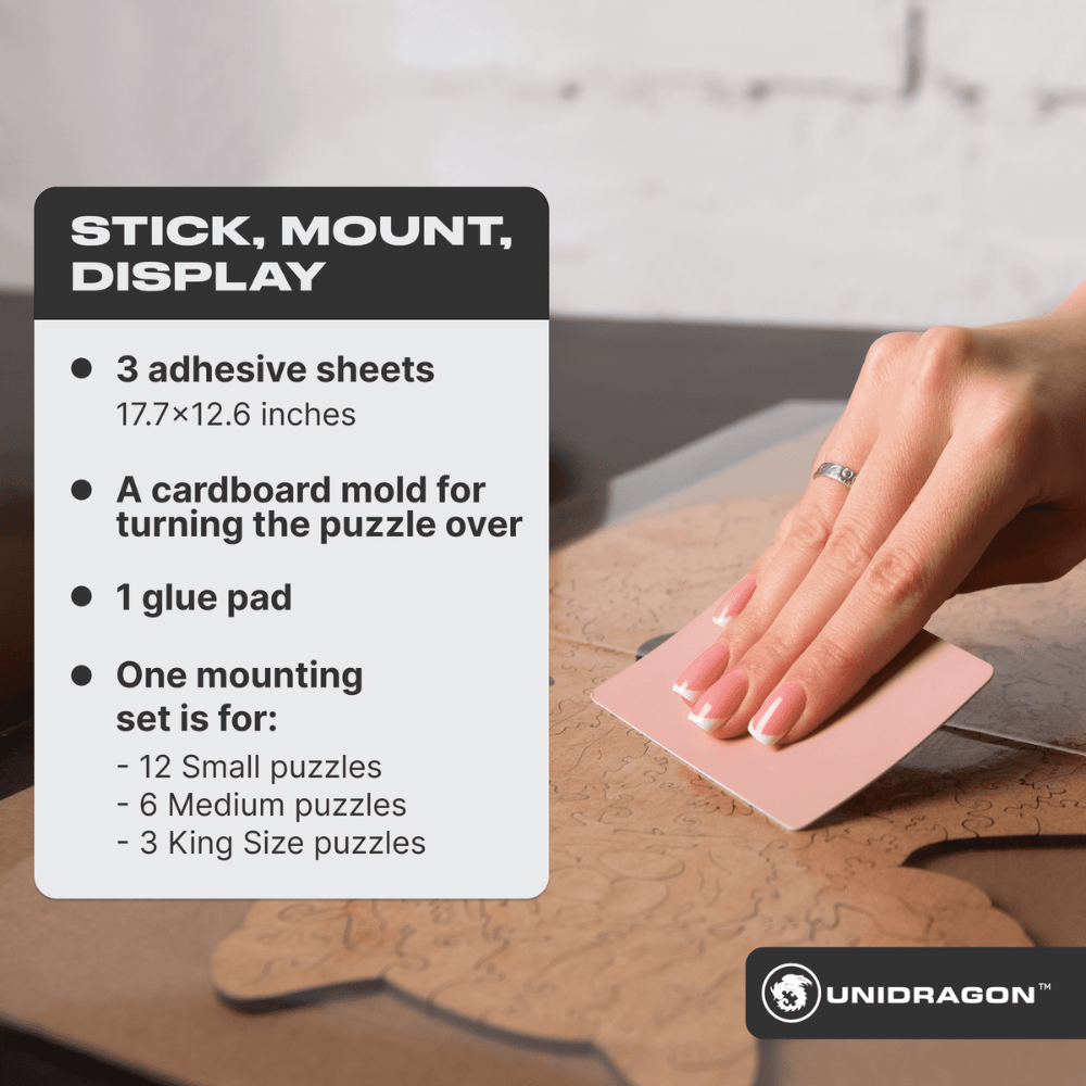Set For Mounting Puzzles - Unidragon - The Toy Store