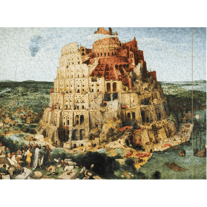 The Tower of Babel , wooden puzzle 1000pcs - Unidragon - The Toy Store