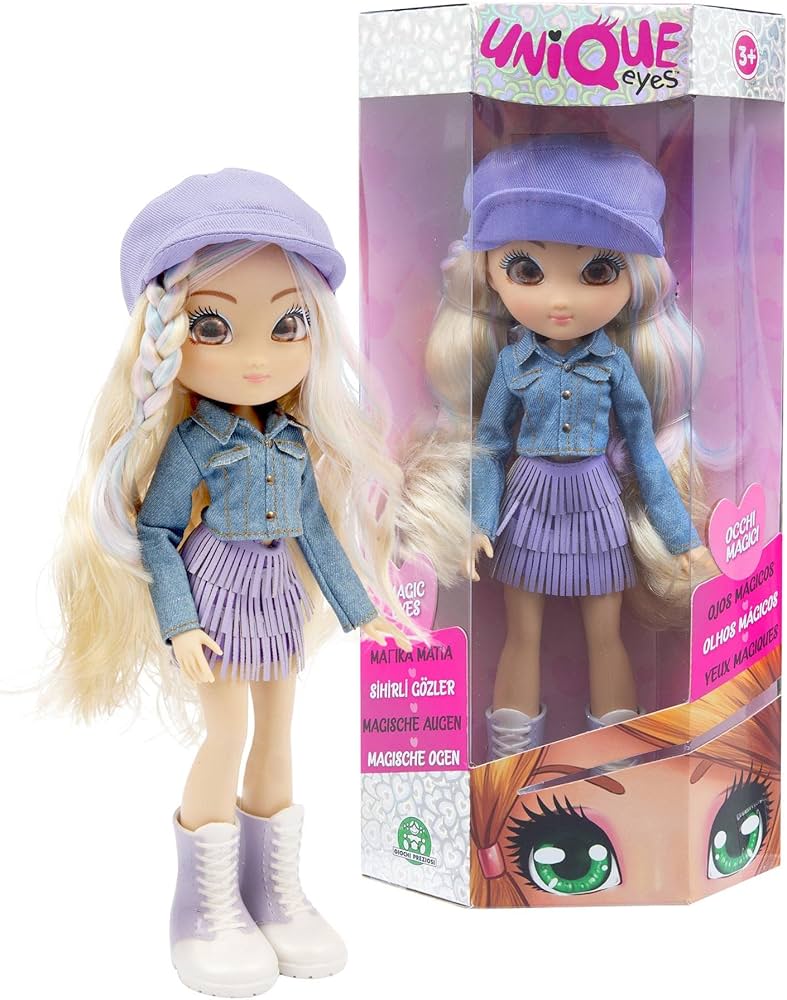 Doll with Unique Eyes - Unique Eyes - Rebecca - The Toy Store