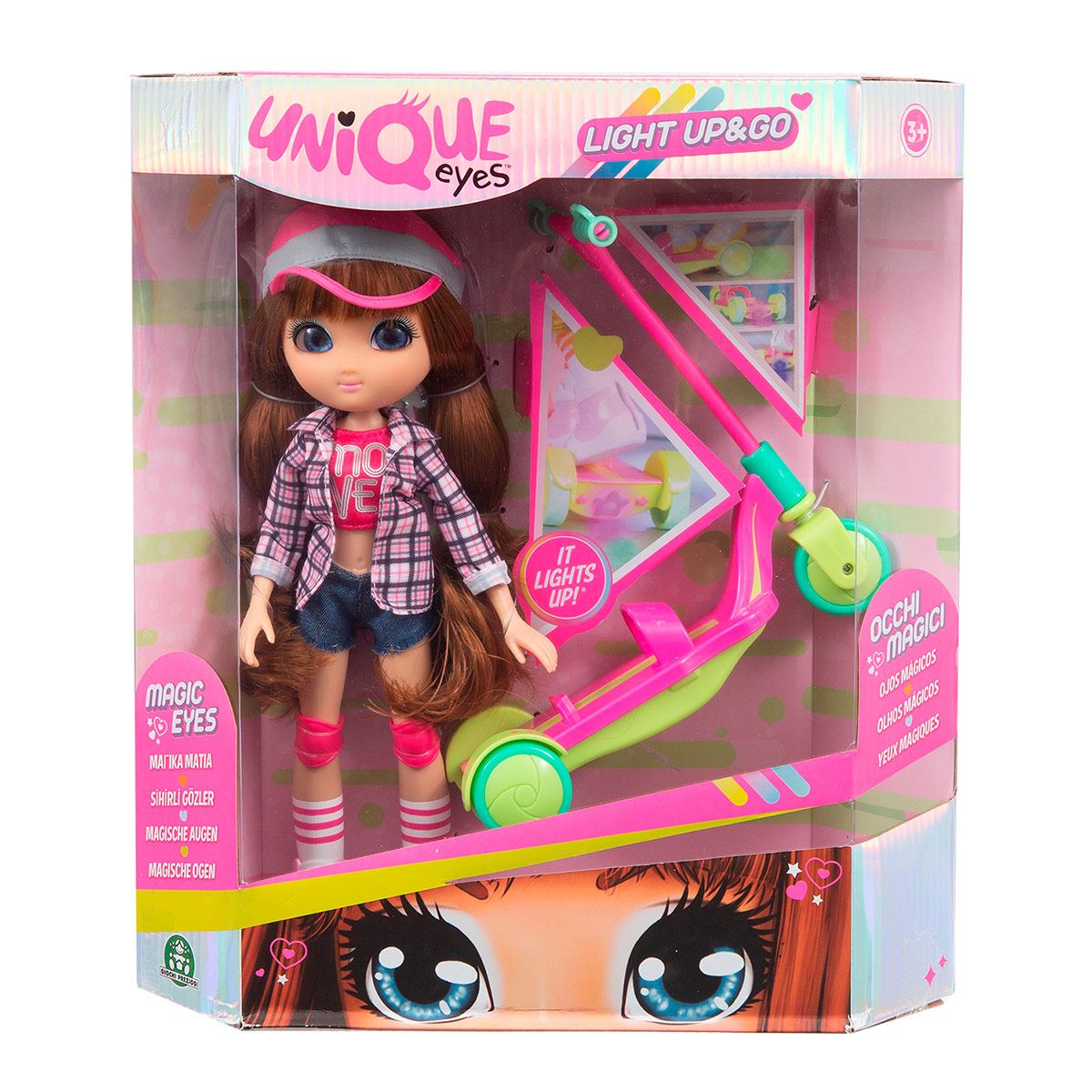 Light Up & Go Dolls Set - Unique Eyes - Rebecca - The Toy Store