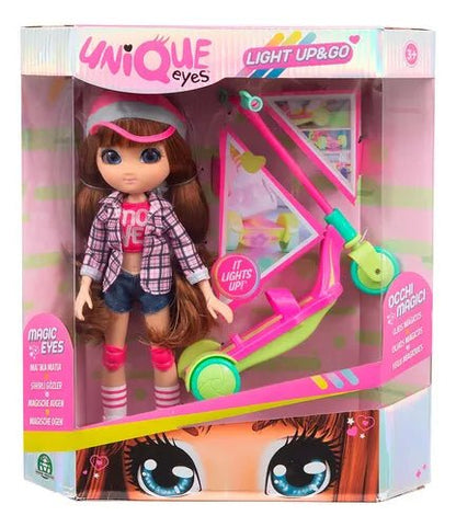 Light Up & Go Dolls Set - Unique Eyes - Amy - The Toy Store