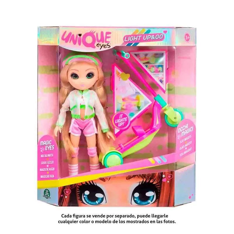 Light Up & Go Dolls Set - Unique Eyes - Sophia - The Toy Store