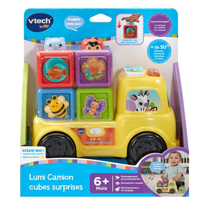Baby Lumi Surprise Cube Truck - French - VTech - The Toy Store