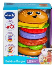 Build A Burger Electronic Toy - Vtech - The Toy Store