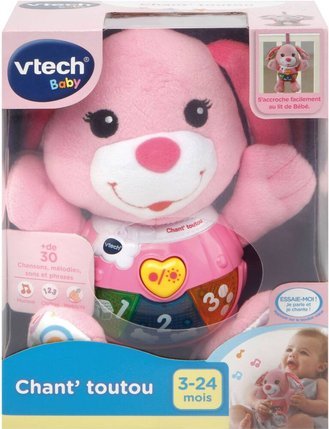 Chant'Toutou Rose Musical Toy