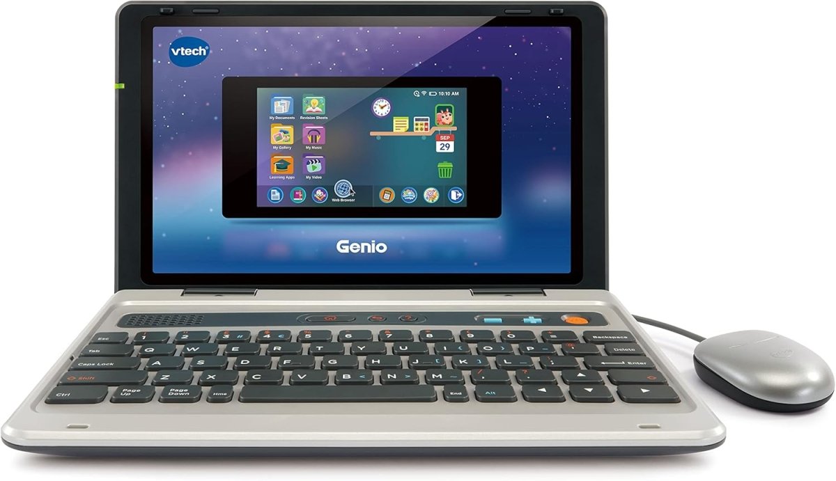 Genio My First Laptop Silver - VTech - The Toy Store