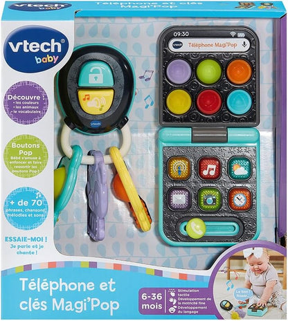 Magi'Pop Key Box + Telephone - French - VTech - The Toy Store