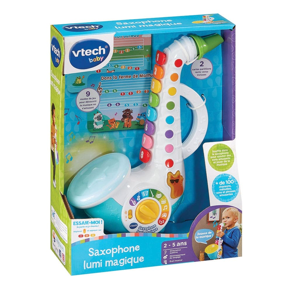 Saxophone Lumi Magique - Vtech - The Toy Store