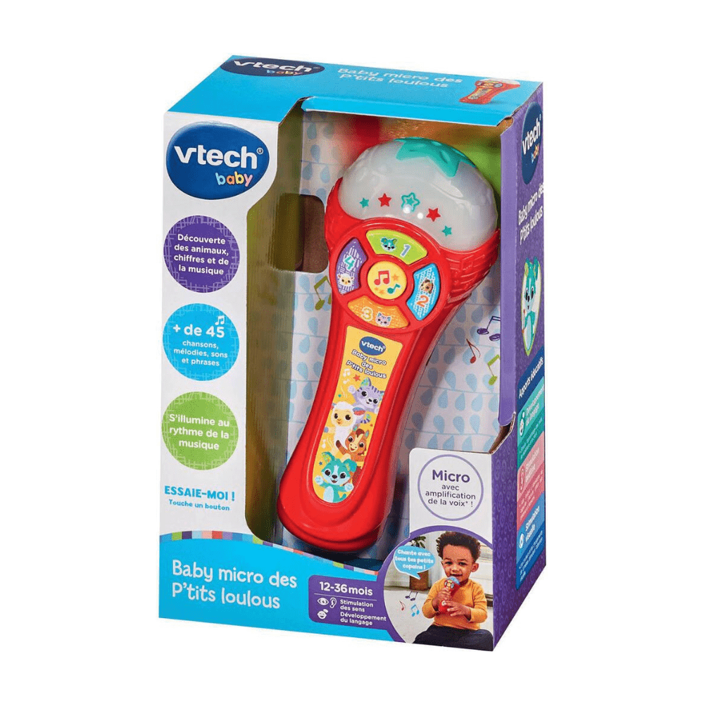 Sing - It Out Little Microphone - French - VTech - The Toy Store