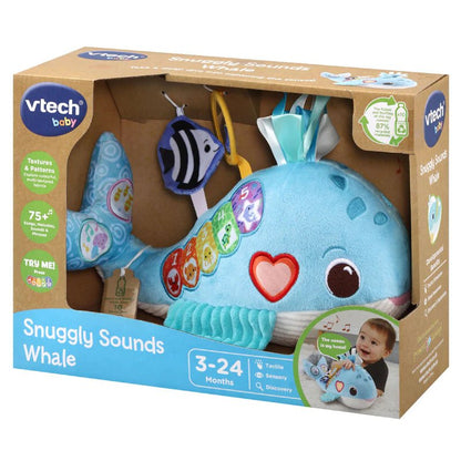 Snuggly Sounds Whale Toy - Vtech - The Toy Store