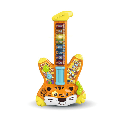 Zoo Jamz Tiger Rock Guitar French Edition - VTech - The Toy Store
