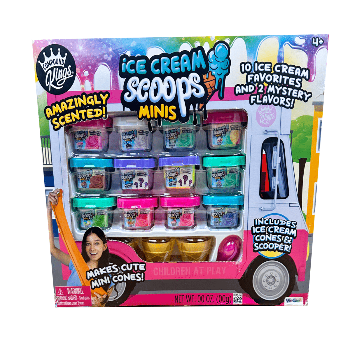 Slime Ice Cream Scoops Minis Truck - WeCool Toys - The Toy Store