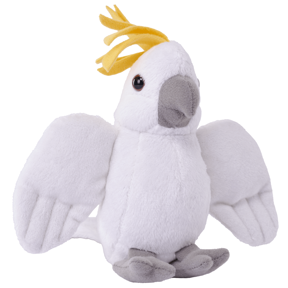 Eco Cockatoo Bird Plush - Wild Republic - The Toy Store
