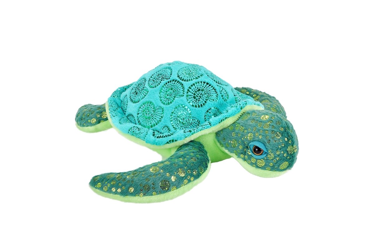 Foilkins - Jr Sea Turtle Plush - Wild Republic - The Toy Store