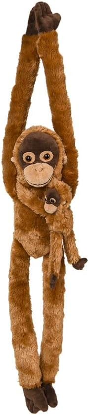 Hanging Baby Plush - Wild Republic - Squirrel Monkey - The Toy Store