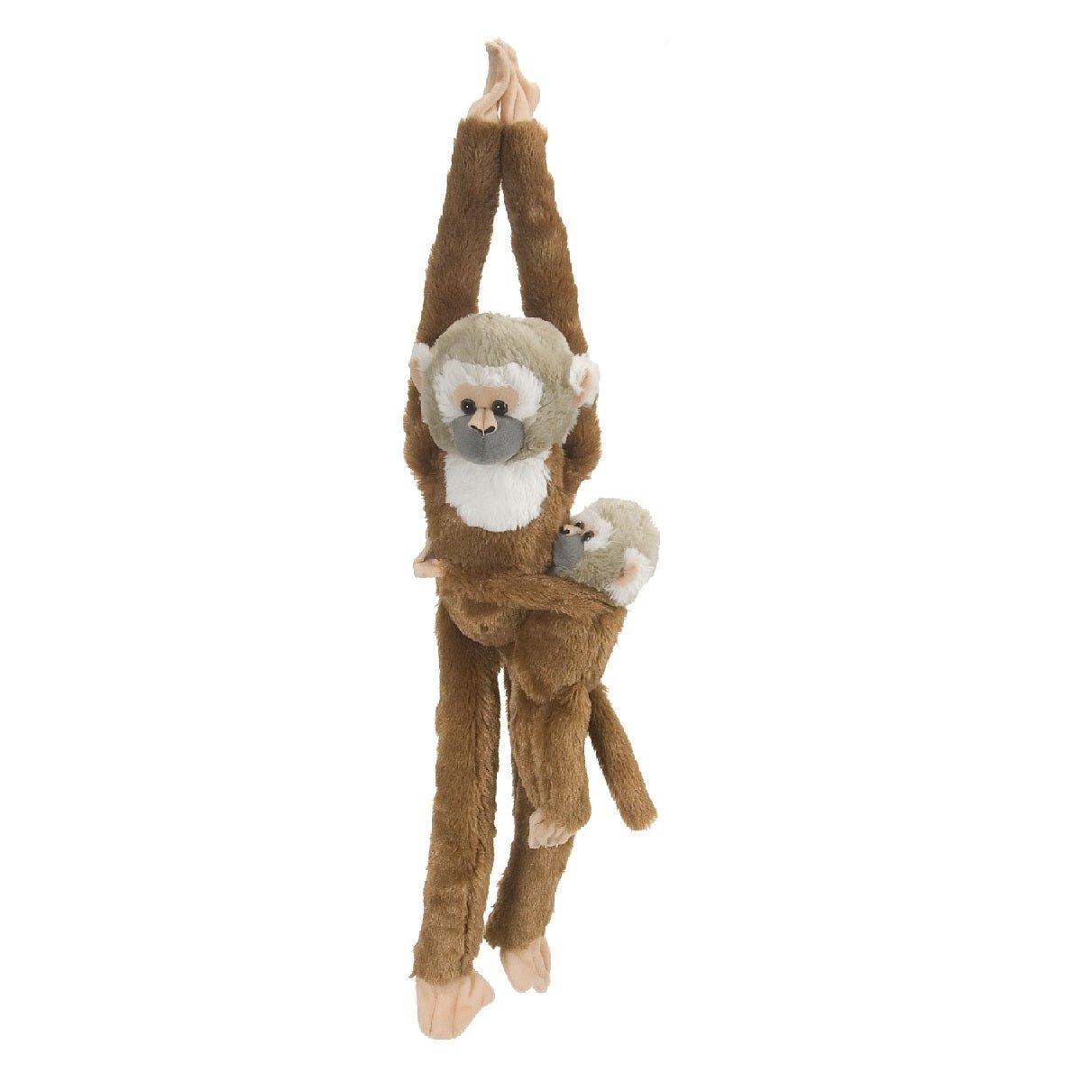 Hanging - Baby Squirrel Monkey Plush - Wild Republic - The Toy Store