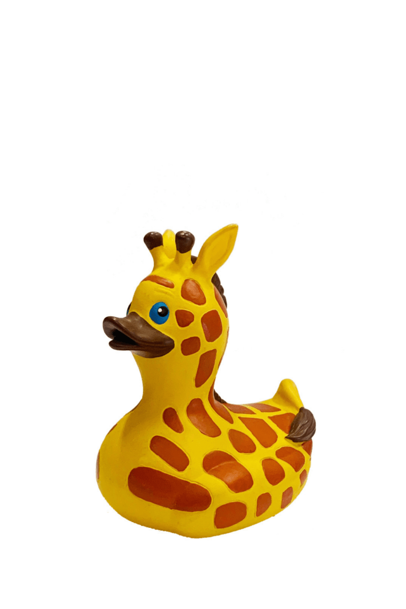 Giraffe Themed Rubber Duck - Wild Republic - The Toy Store