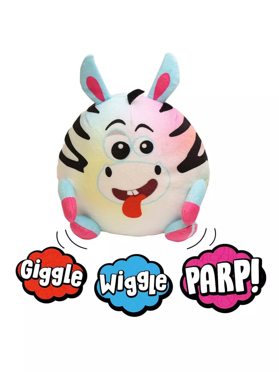Windy Bums Zebra Plush - Windy Bums - The Toy Store