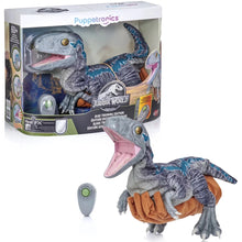 Jurassic World Blue Training Edition Puppetronic by RealFX - Wow Stuff - The Toy Store
