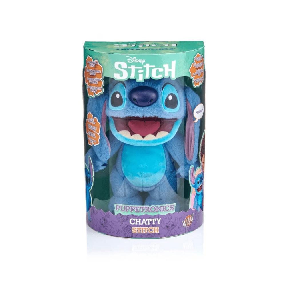 Stitch Realfx Chat Puppetronic - Wow Stuff - The Toy Store