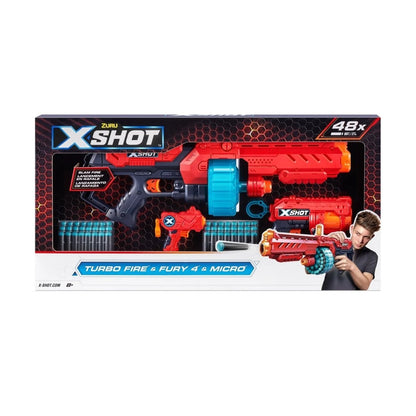 Excel Combo Pack Turbo Fire - X - Shot - The Toy Store