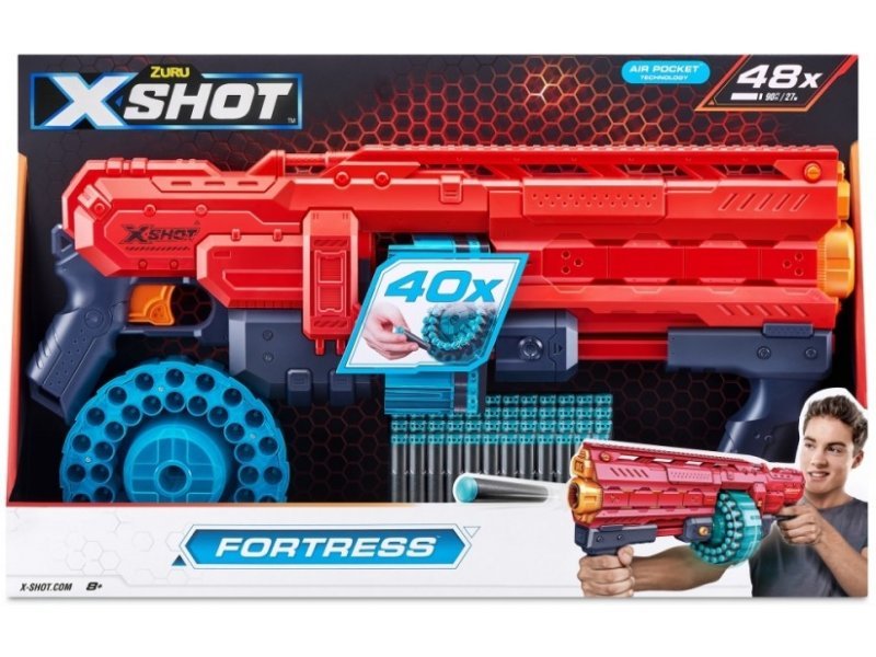 Excel Fortress Blaster - X - Shot - The Toy Store