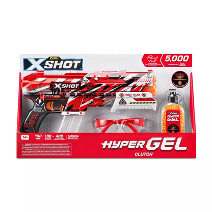 Hyper Gel clutch toy blaster in retail box with 5,000 gel ball count