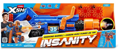 Insanity Smoking Barrel Blaster - X - Shot - The Toy Store