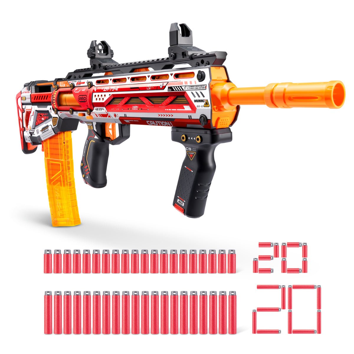 Skins Pro Sinister Pistol Blaster - X - Shot - The Toy Store