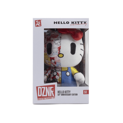 Sanrio DZNR Plush Figure Hello Kitty 50Th Anniversary Edition 18 Cm - Yume - The Toy Store