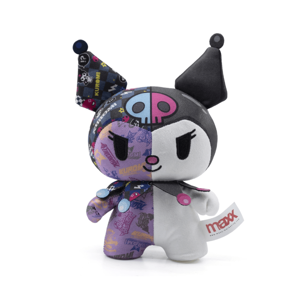 Sanrio DZNR Plush Figure Kuromi Graffiti Edition 18 cm - Yume - The Toy Store