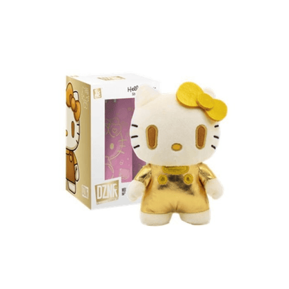 Yume Hello Kitty 50th Anniversary Edition White and Gold Plush - Yume - The Toy Store