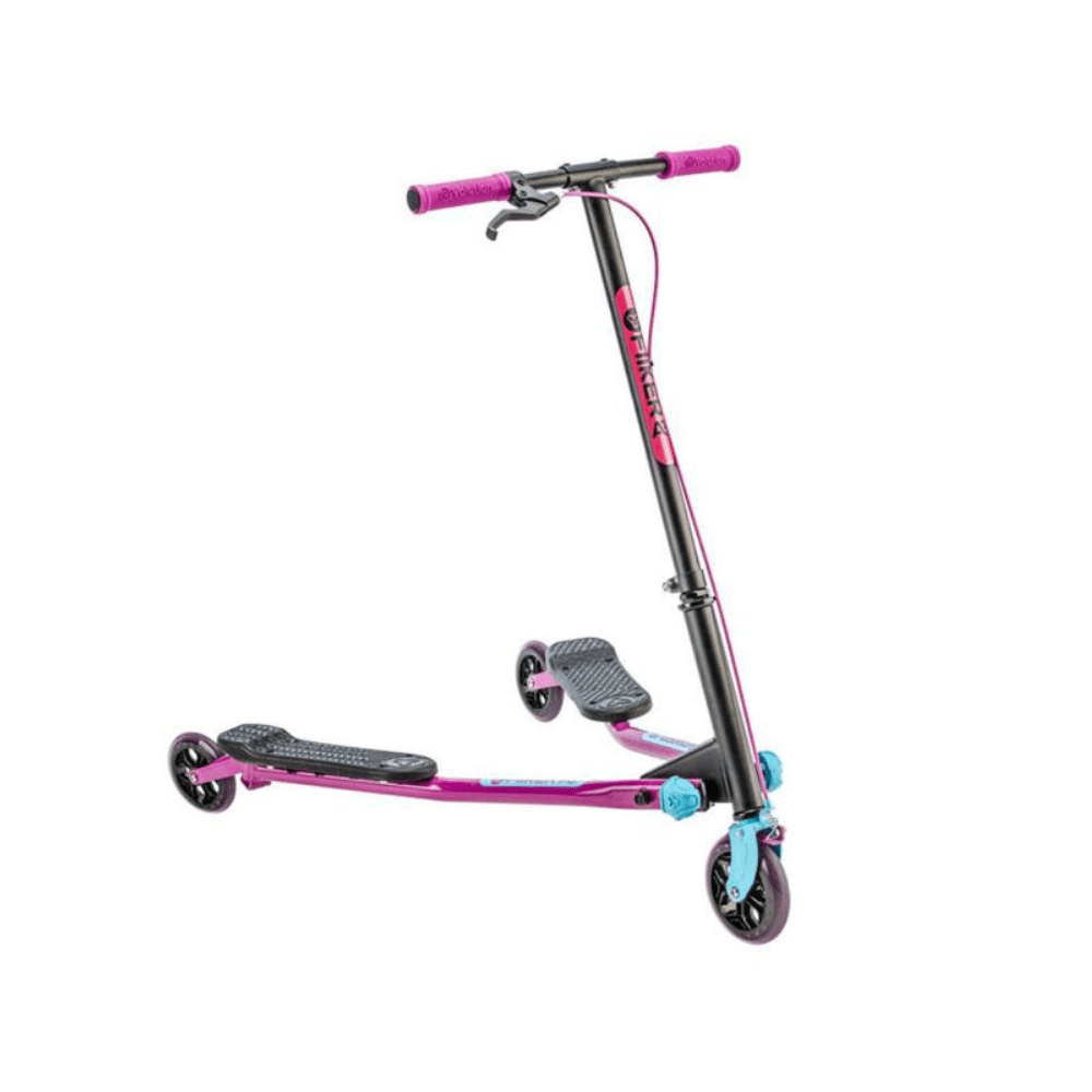 Yvolution Yfliker A3 Air 2018 Refresh Purple/Light Blue Scooter - YVolution - The Toy Store
