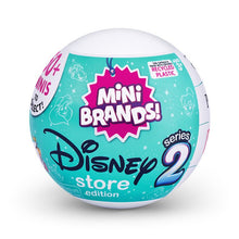 Mini Brands Store Series 2 capsule ball, teal with Disney 2 edition graphics