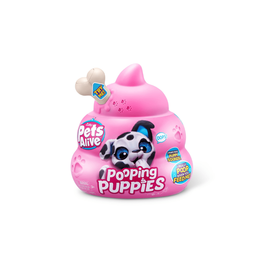 Pets Alive Pooping Puppies Series 1 Interactive Plush - Zuru - The Toy Store