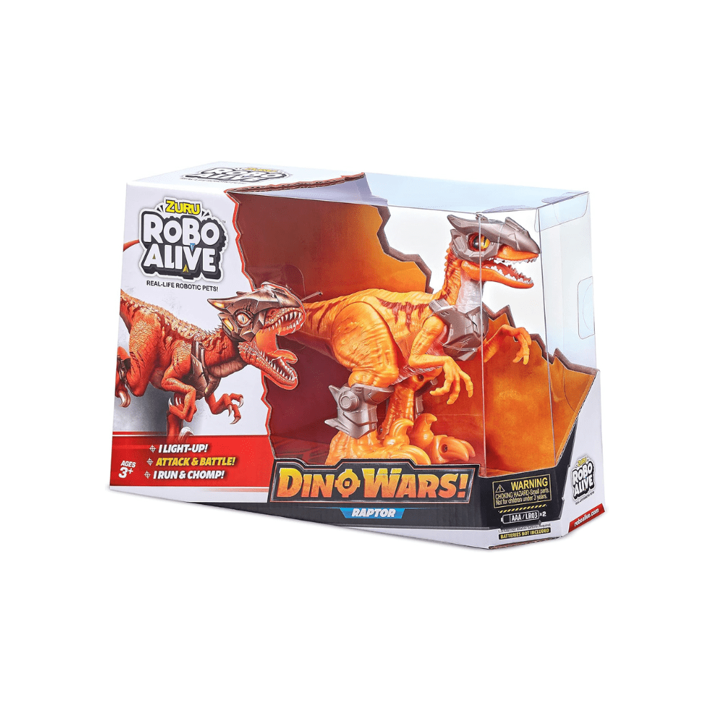 Robo Alive Dino Wars Raptor Toy - Zuru - The Toy Store