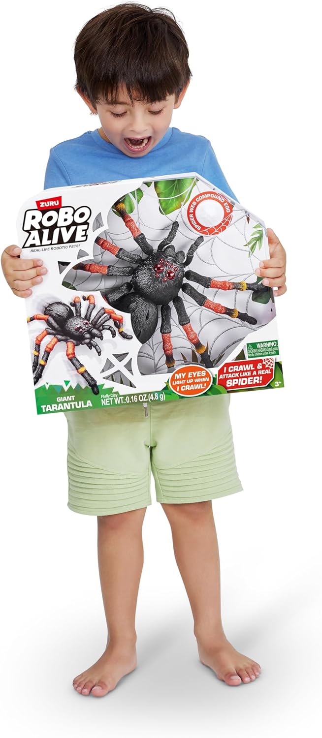 Robo Alive Giant Tarantula - Zuru - The Toy Store