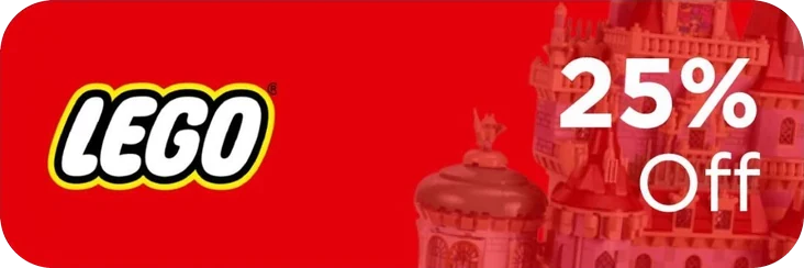 LEGO 25% off