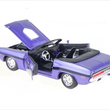 Dodge Challenger Convertible 1/24 - Purple