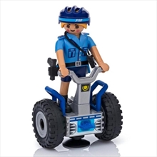 City Action - Policewoman With Balance Racer