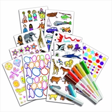 Coloring And Sticker Kit